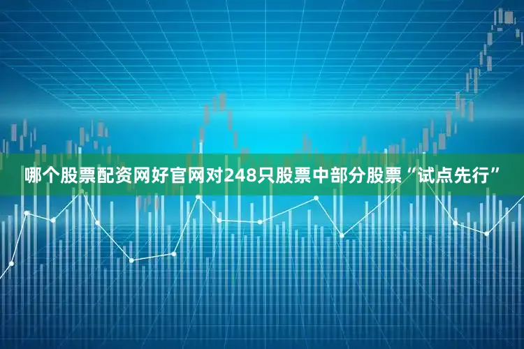 哪个股票配资网好官网对248只股票中部分股票“试点先行”