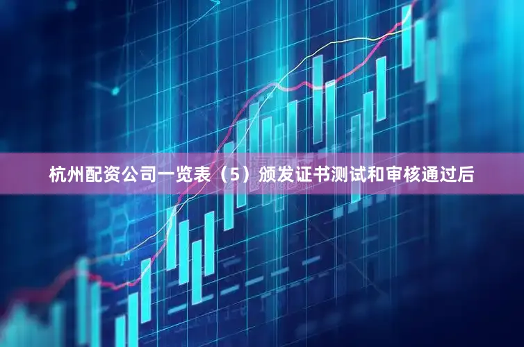 杭州配资公司一览表（5）颁发证书测试和审核通过后